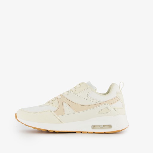 Dames sneakers met airzool beige