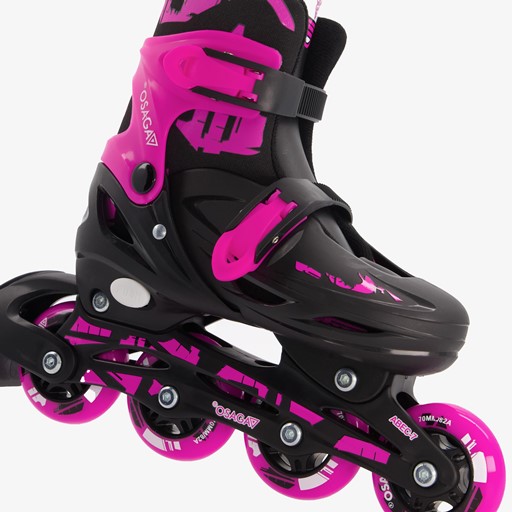 Verstelbare hardboot skeelers roze