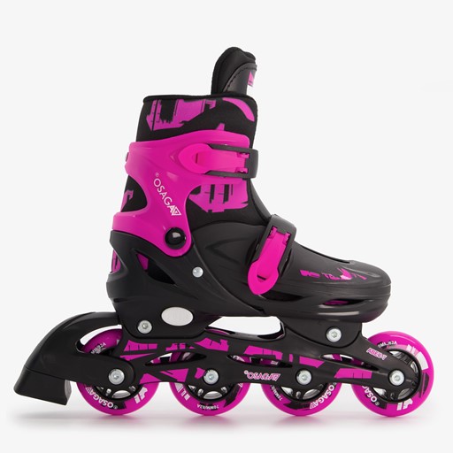Verstelbare hardboot skeelers roze