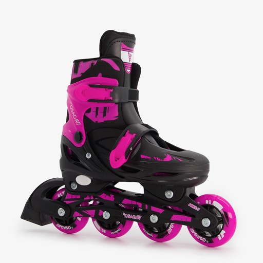 Verstelbare hardboot skeelers roze