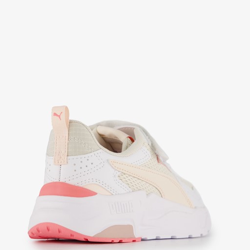 Trinity Lite meisjes sneakers wit roze