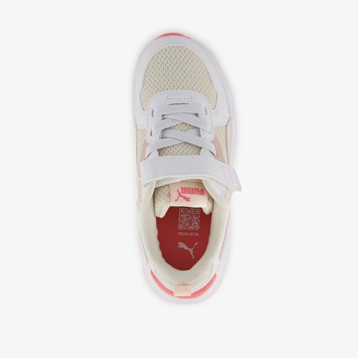 Trinity Lite meisjes sneakers wit roze