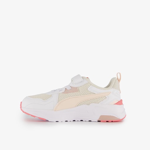 Trinity Lite meisjes sneakers wit roze