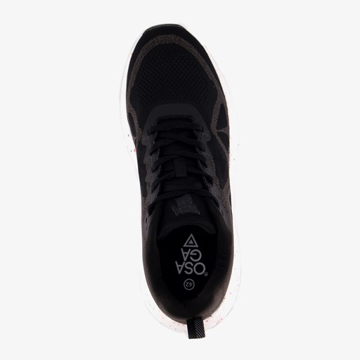 Heren hardloopschoenen zwart