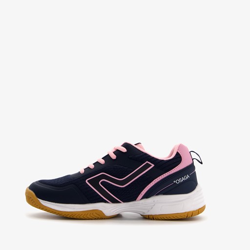 Kinder zaalschoenen blauw roze