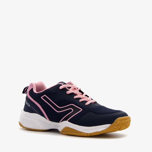 Kinder zaalschoenen blauw roze