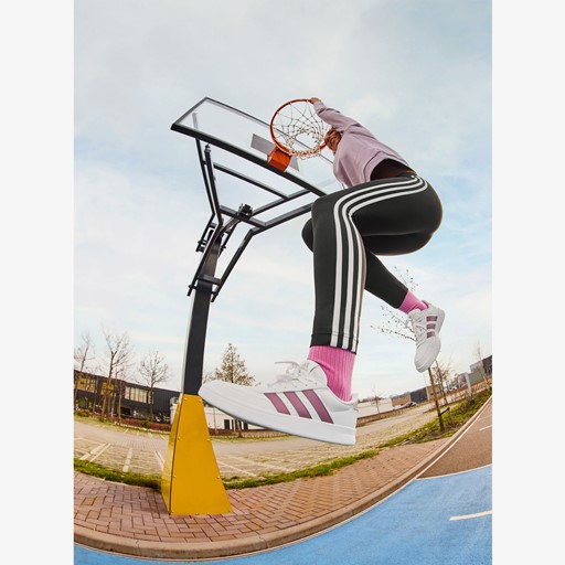 Breaknet 2.0 dames sneakers wit roze