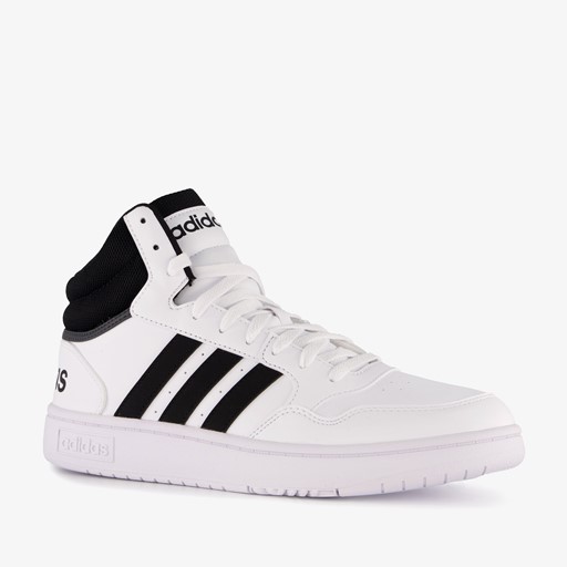 Hoops 3.0 Mid heren sneakers wit zwart