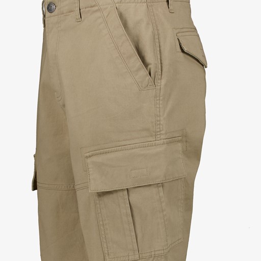 Heren cargo short beige