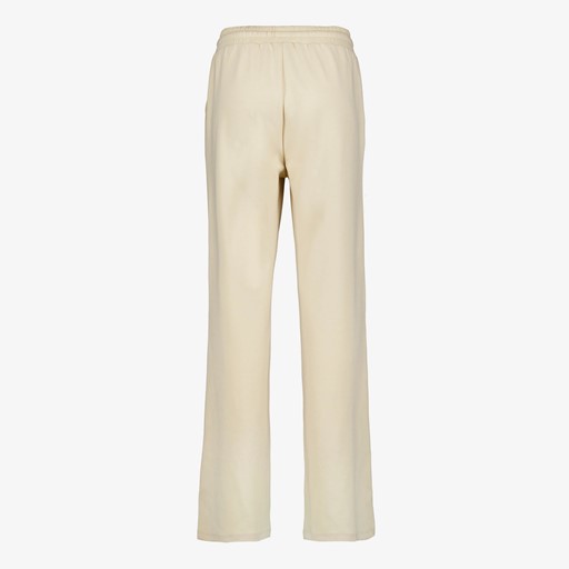 Dames pantalon met plooien beige