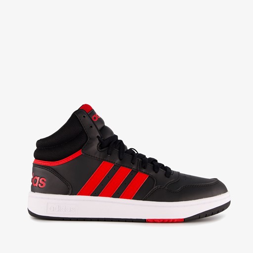 Hoops 3.0 Mid heren sneakers zwart rood