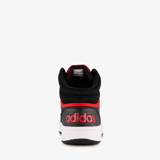 Hoops 3.0 Mid heren sneakers zwart rood