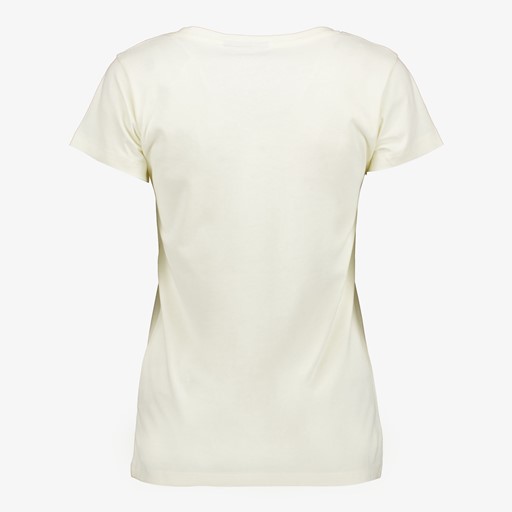 Dames T-shirt met print wit