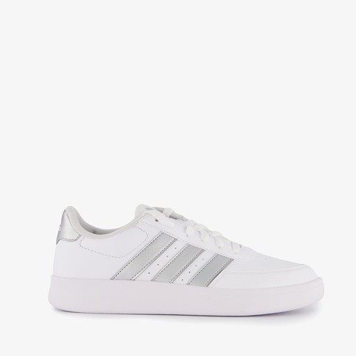 Breaknet 2.0 dames sneakers wit zilver