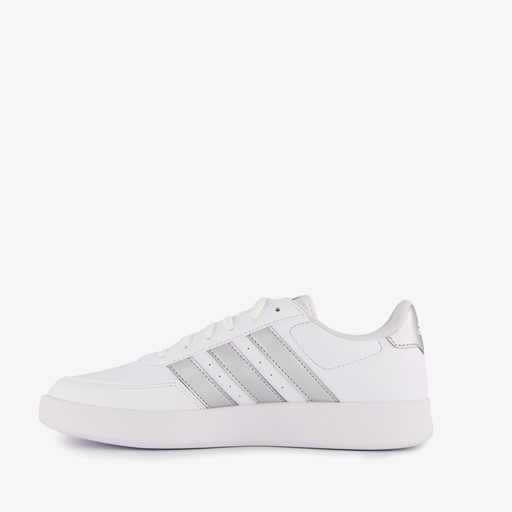 Breaknet 2.0 dames sneakers wit zilver