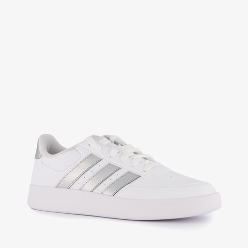 Breaknet 2.0 dames sneakers wit zilver