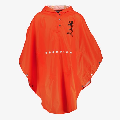 Oranje EK poncho kinderen