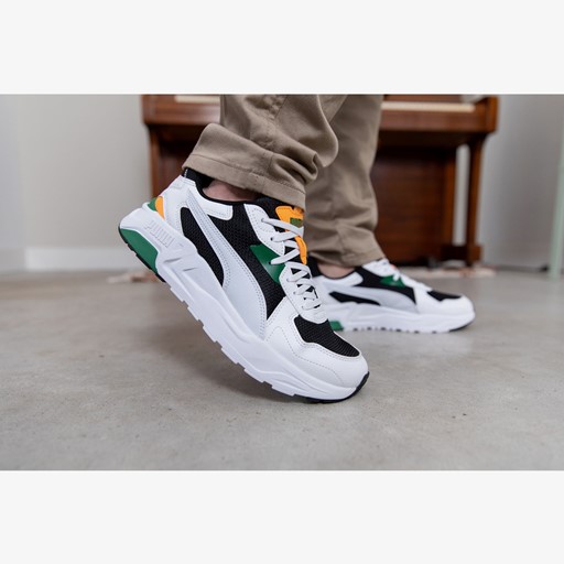 Trinity Lite heren sneakers wit groen