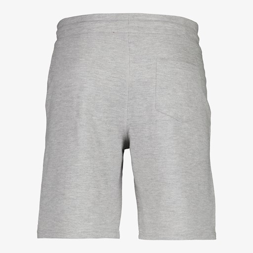 Heren sweatshort grijs