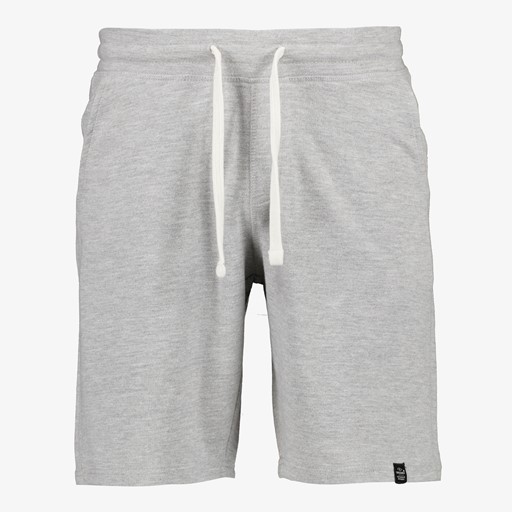 Heren sweatshort grijs