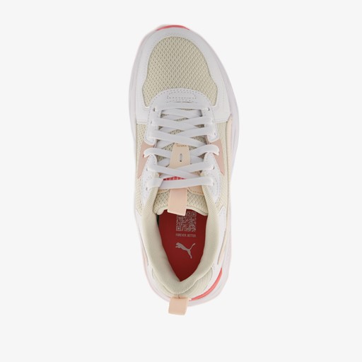 Trinity Lite dames sneakers wit roze