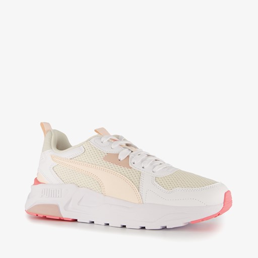 Trinity Lite dames sneakers wit roze