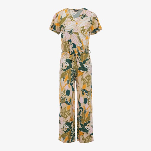 Dames jumpsuit met bloemenprint