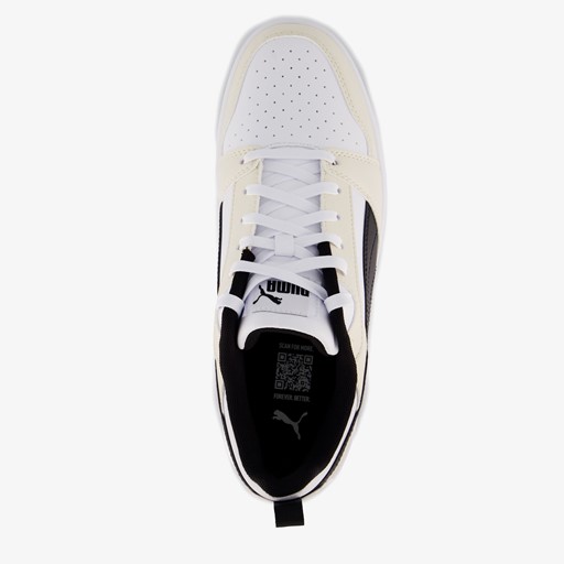Rebound V6 Low heren sneakers wit beige
