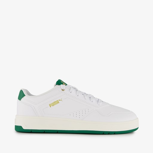 Court Classic heren sneakers wit groen