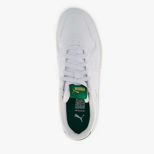 Court Classic heren sneakers wit groen