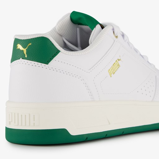Court Classic heren sneakers wit groen