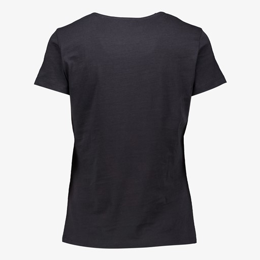 Dames T-shirt met dessin zwart