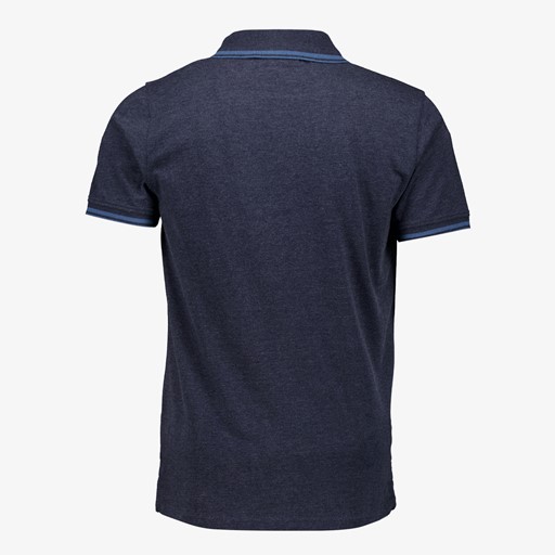 Heren polo donkerblauw