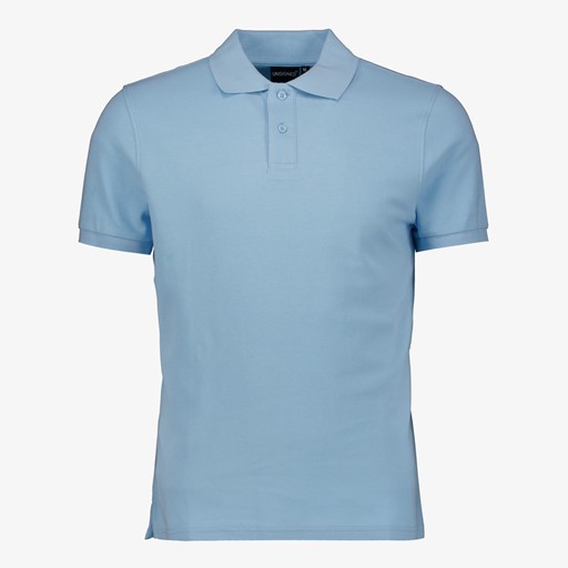 Heren polo blauw