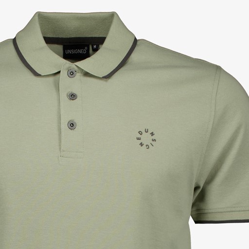 Heren polo groen