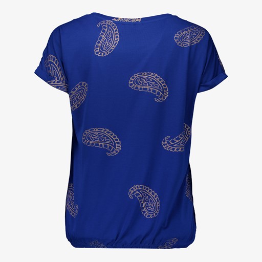 Dames T-shirt met paisley print