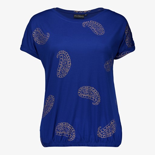 Dames T-shirt met paisley print