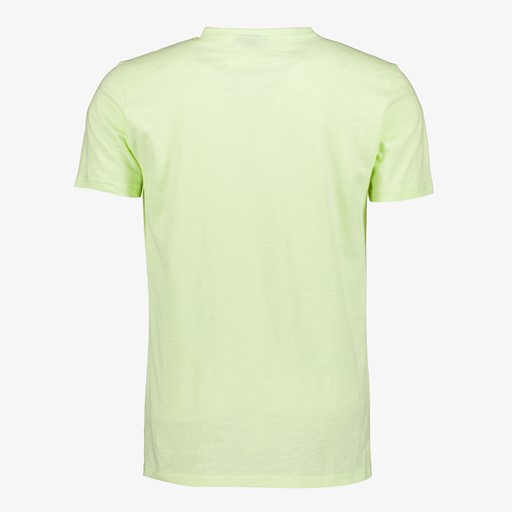 Heren T-shirt met tekstopdruk lichtgroen