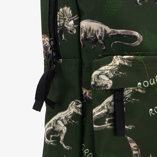 Kinder rugzak met dino print groen 9 liter