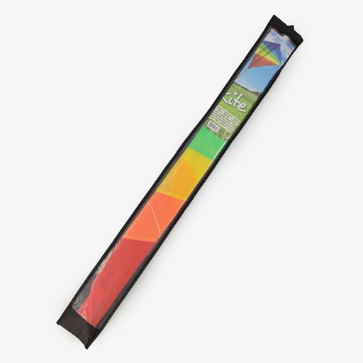 Vlieger met regenboogkleuren 87 x 81 cm