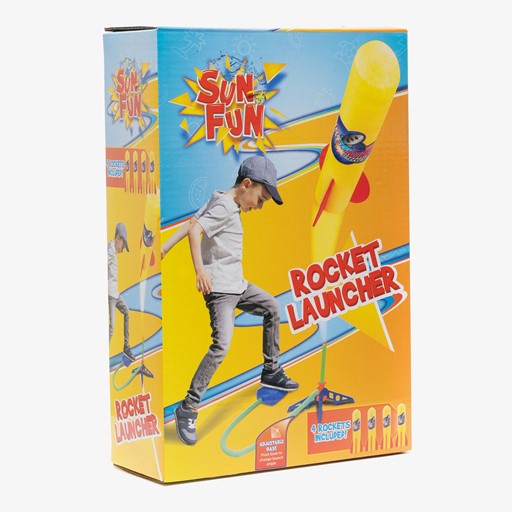 Sun Fun Raket Lanceerstation 4 Raketten