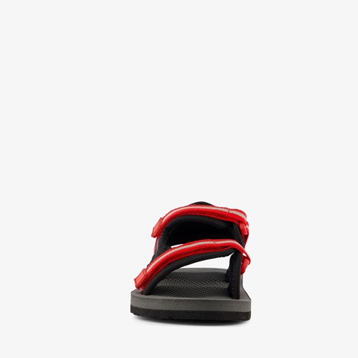 Jongens watersandalen zwart rood
