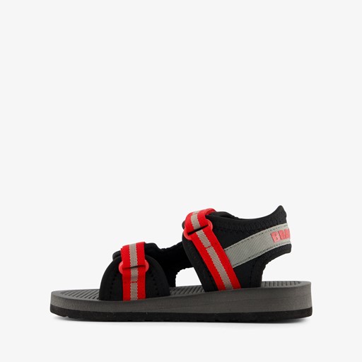 Jongens watersandalen zwart rood