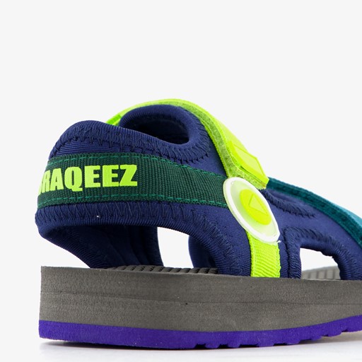 Jongens watersandalen blauw groen