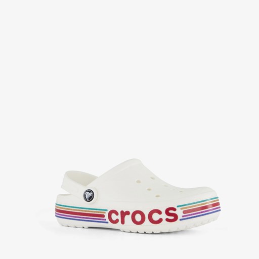 Bayaband Rainbow Glitter Clog klompen wit