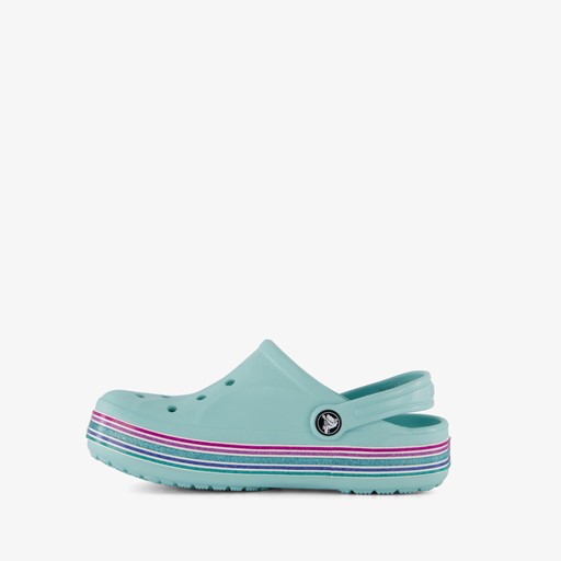 Bayaband Rainbow Glitter Clog klompen blauw