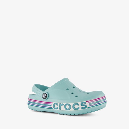 Bayaband Rainbow Glitter Clog klompen blauw