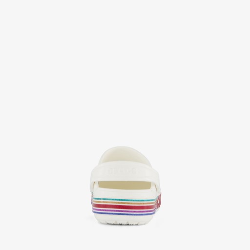 Bayaband Rainbow Glitter Clog klompen wit
