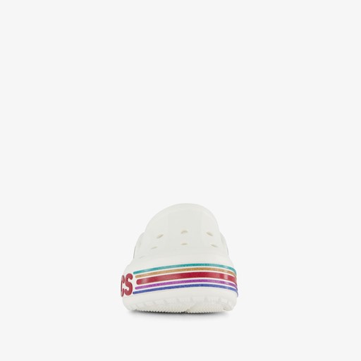 Bayaband Rainbow Glitter Clog klompen wit