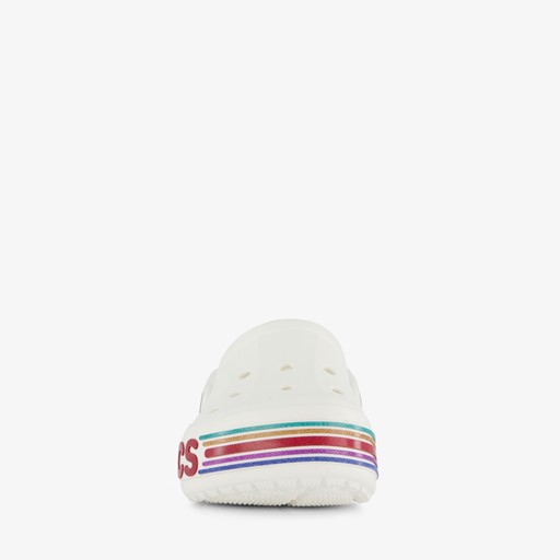 Bayaband Rainbow Glitter Clog klompen wit